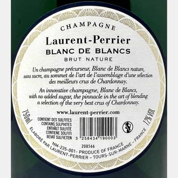 Champagne Blanc de Blancs Brut Nature...
