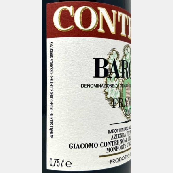 Barolo Francia DOCG 2017 - Giacomo Conterno Barolo Francia DOCG 2017 - Giacomo Conterno