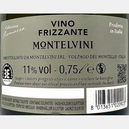 Frizzante Promosso Metodo Charmat - Montelvini