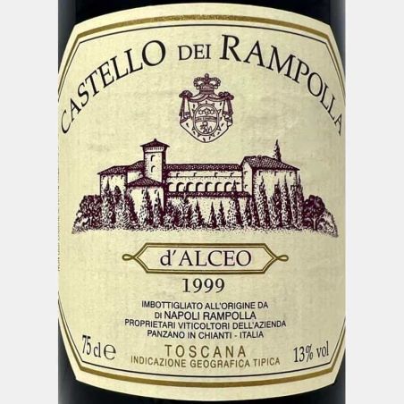 D'Alceo Toscana IGT 1999 - Castello dei Rampolla