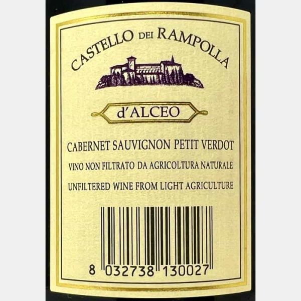 D'Alceo Toscana IGT 1999 - Castello dei Rampolla D'Alceo Toscana IGT 1999 - Castello dei Rampolla