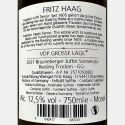 Riesling Brauneberger Juffer Sonnenuhr Großes Gewächs trocken VDP 2021 - Fritz Haag Riesling Brauneberger Juffer Sonnenuhr Großes Gewächs trocken VDP 2021 - Fritz Haag