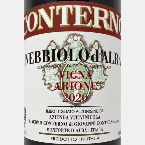 Nebbiolo d'Alba Vigna Arione DOC 2020...