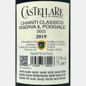 Chianti Classico Riserva Il Poggiale DOCG 2019 - Castellare di Castellina Chianti Classico Riserva Il Poggiale DOCG 2019 - Castellare di Castellina