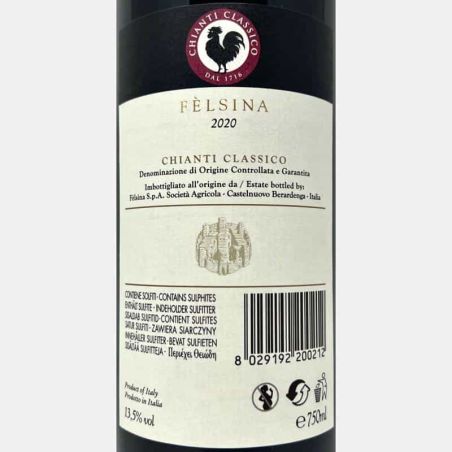 Chianti Classico Berardenga DOCG 2020 - Felsina