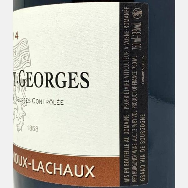 Nuits Saint Georges AOC 2014 - Domaine Arnoux-Lachaux Nuits Saint Georges AOC 2014 - Domaine Arnoux-Lachaux