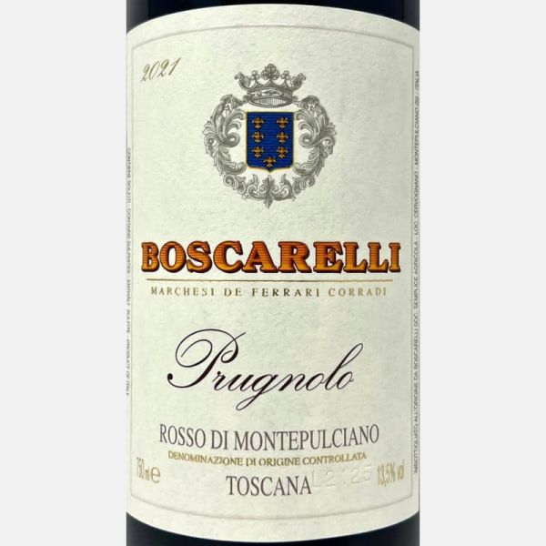 Rosso di Montepulciano Prugnolo DOC 2021 - Boscarelli