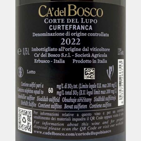 Corte del Lupo Bianco Curtefranca DOC 2022 - Ca del Bosco