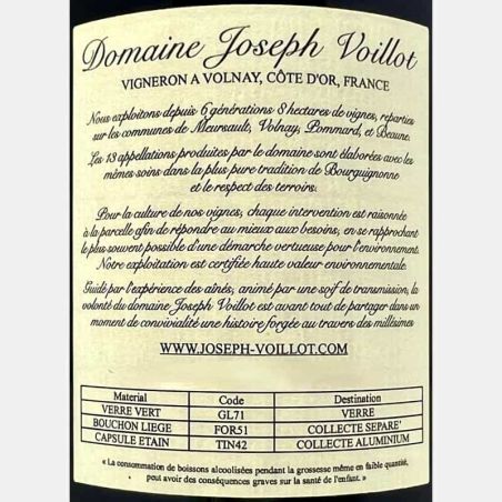 Bourgogne Pinot Noir Vieilles Vignes AOC 2021 - Joseph Voillot