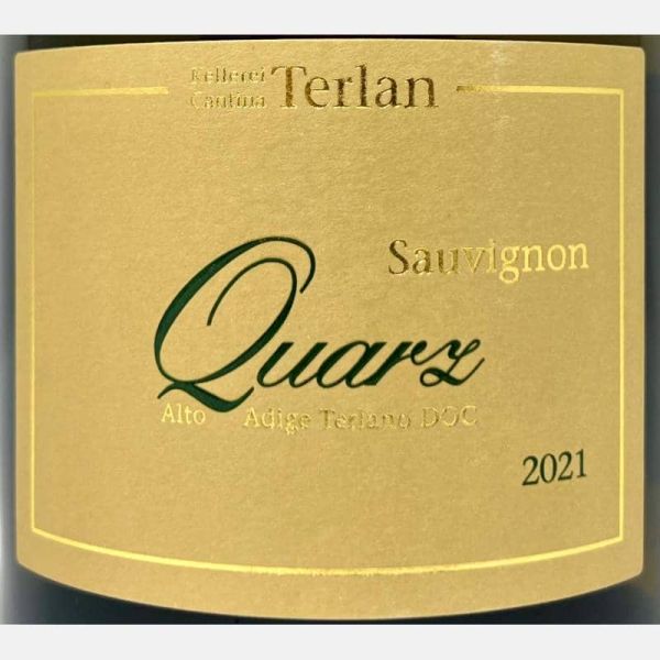 Sauvignon Blanc Quarz Alto Adige Terlano DOC 2021 - Cantina Terlan