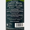 Cremant de Loire Brut Millesime AOC 2019 - Chateau de Mauny
