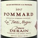 Pommard Rouge Les Petits Noizons AOC 2017 - Domaine Derain Pommard Rouge Les Petits Noizons AOC 2017 - Domaine Derain