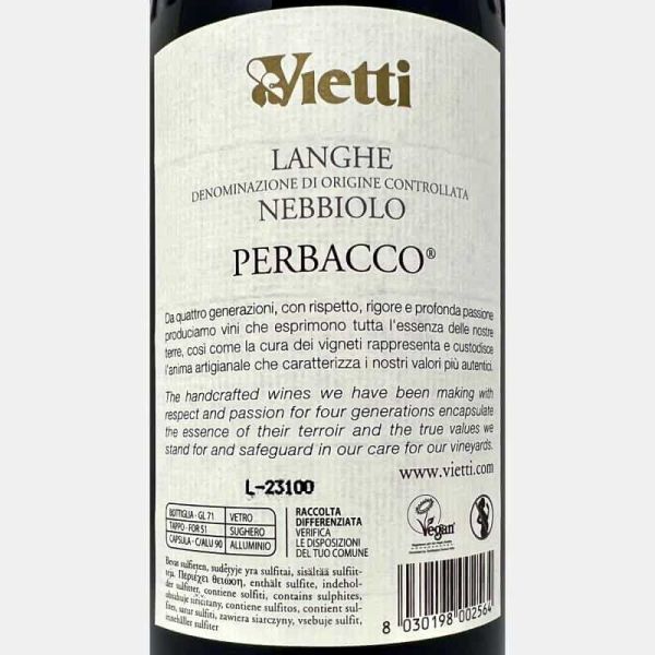 Nebbiolo Perbacco Langhe DOC 2021 -...