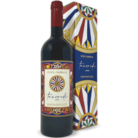 Tancredi Dolce & Gabbana Rosso Terre Siciliane IGT 2019 Geschenkbox - Donnafugata