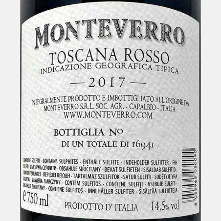 Monteverro Toscana IGT 2017 - Monteverro