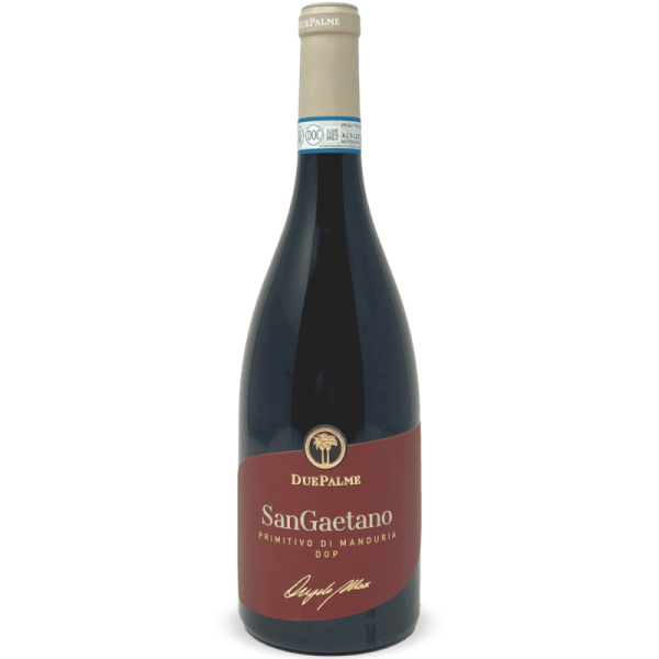 Primitivo di Manduria SanGaetano DOP 2022 - Cantine Due Palme Primitivo di Manduria SanGaetano DOP 2022 - Cantine Due Palme