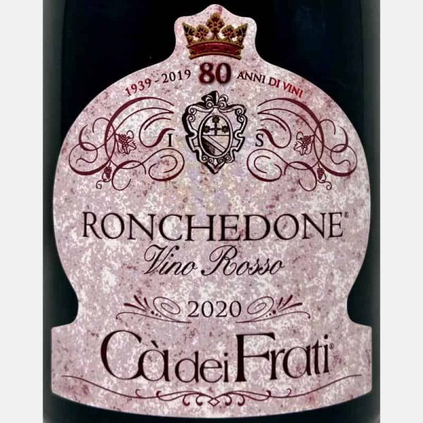 Ronchedone Vino Rosso VdT 2020 - Ca dei Frati