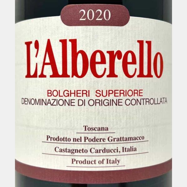 Bolgheri Rosso Superiore L'Alberello...