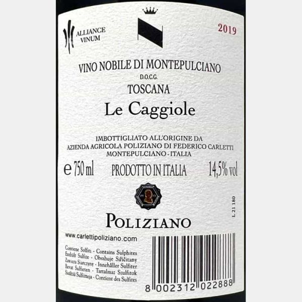 Vino Nobile di Montepulciano Le Caggiole DOCG 2019 - Poliziano Vino Nobile di Montepulciano Le Caggiole DOCG 2019 - Poliziano