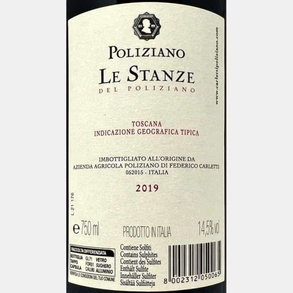 Le Stanze Rosso Toscana IGT 2019 - Poliziano Le Stanze Rosso Toscana IGT 2019 - Poliziano