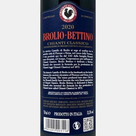 Chianti Classico Brolio Bettino DOCG 2020 - Barone Ricasoli