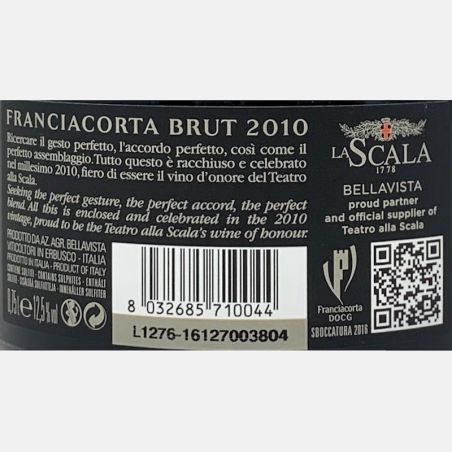 Franciacorta Teatro alla Scala Brut DOCG 2010 - Bellavista
