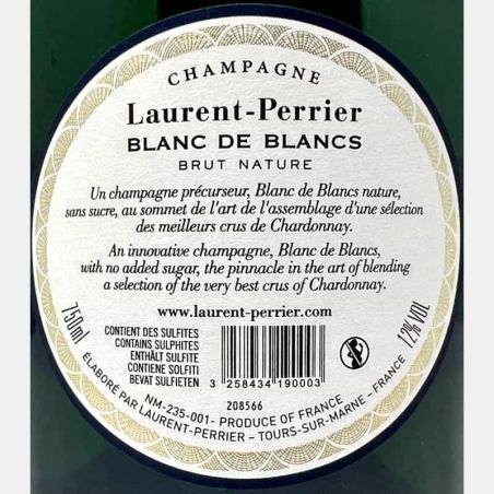 Champagne Blanc de Blancs Brut Nature AOC Gift box - Laurent-Perrier