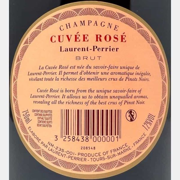 Champagne Cuvee Rose Brut AOC Geschenkbox - Laurent-Perrier Champagne Cuvee Rose Brut AOC Geschenkbox - Laurent-Perrier