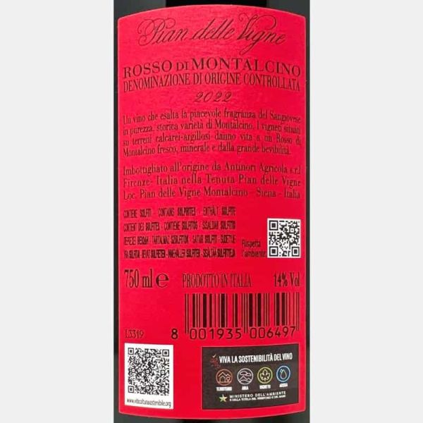 Rosso di Montalcino Pian delle Vigne...