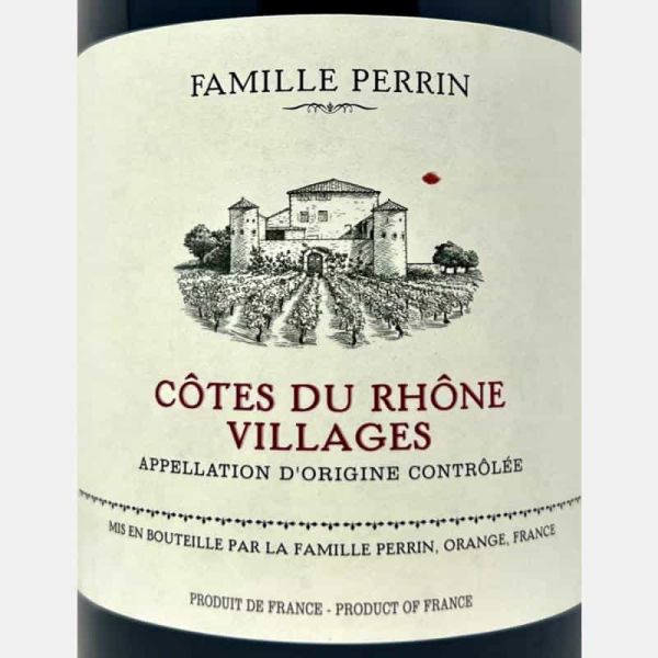 Cotes du Rhone Villages Rouge AOC...