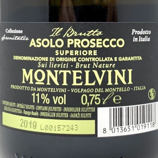 Prosecco Superiore Asolo Sui Lieviti...