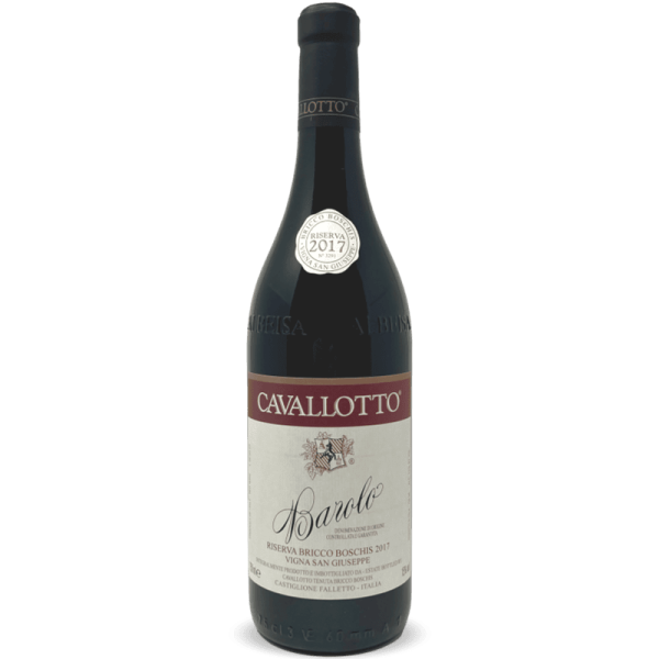 Barolo Riserva Bricco Boschis Vigna San Giuseppe DOCG 2017 Bio - Cavallotto Barolo Riserva Bricco Boschis Vigna San Giuseppe DOCG 2017 Bio - Cavallotto