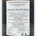 Champagne Concordance Extra Brut 2015 Bio - Marie-Courtin Champagne Concordance Extra Brut 2015 Bio - Marie-Courtin