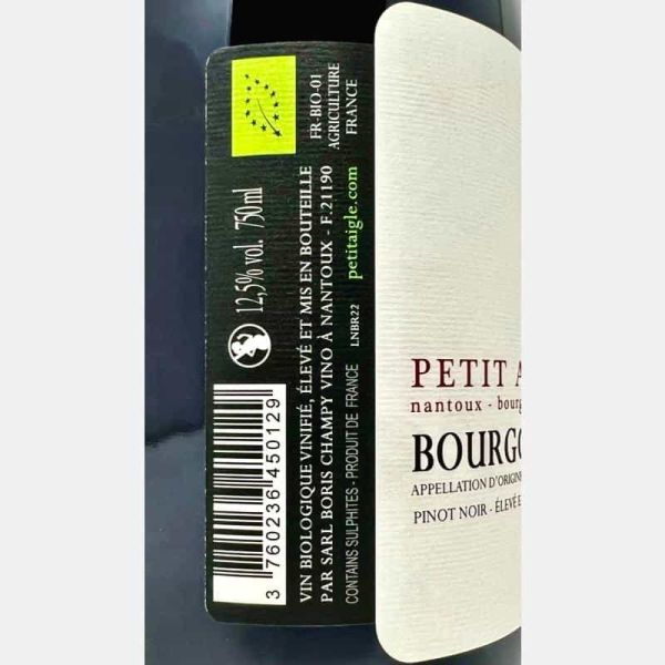 Bourgogne Pinot Noir Petit Aigle AOP...
