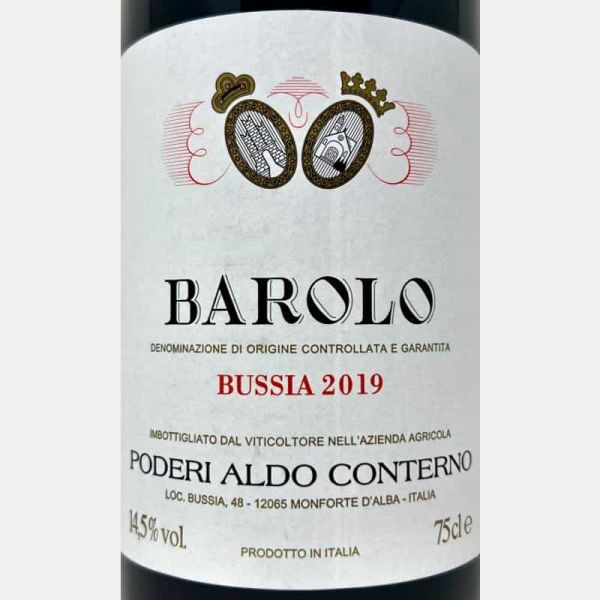 Barolo Bussia DOCG 2019 - Poderi Aldo...