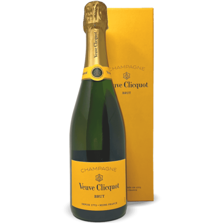 Champagne Brut Yellow Label AOC Geschenkbox - Veuve Clicquot