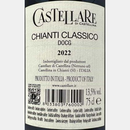 Chianti Classico DOCG 2022 - Castellare di Castellina