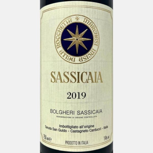 Sassicaia Bolgheri Sassicaia DOC 2019 - Tenuta San Guido