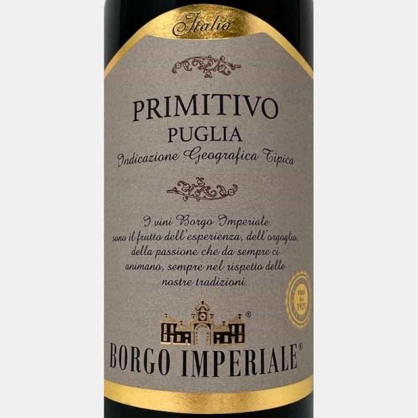 Primitivo Puglia IGT 2021 - Borgo Imperiale, Decordi