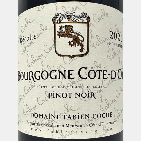 Bourgogne Cote d'Or Pinot Noir AOC...
