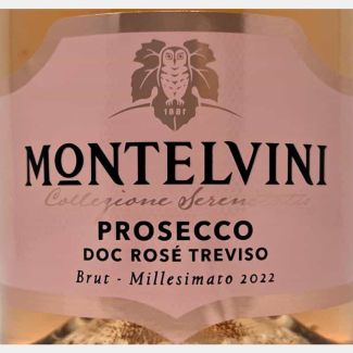 Prosecco Rosé Brut Millesimato Treviso DOC 2022 - Montelvini