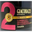Lambrusco Grasparossa di Castelvetro 2 Amabile DOC - Giacobazzi Lambrusco Grasparossa di Castelvetro 2 Amabile DOC - Giacobazzi