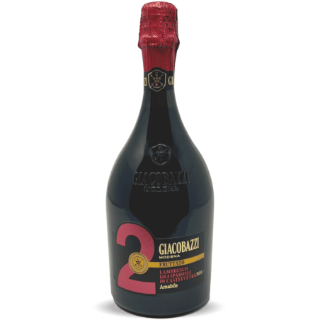 Lambrusco Grasparossa di Castelvetro 2 Amabile DOC - Giacobazzi
