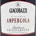 Lambrusco Grasparossa di Castelvetro Ampergola Brut DOC - Giacobazzi Lambrusco Grasparossa di Castelvetro Ampergola Brut DOC - Giacobazzi