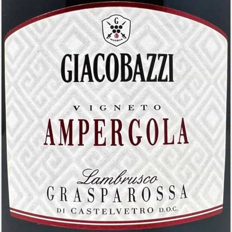 Lambrusco Grasparossa di Castelvetro Ampergola Brut DOC - Giacobazzi