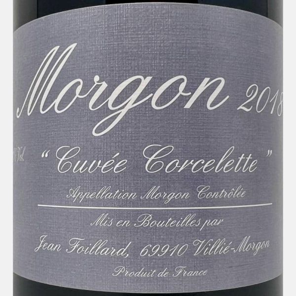 Morgon Cuvée Corcelette AOC 2018 -...