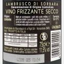 Lambrusco di Sorbara Bollino Oro Brut DOC - Giacobazzi Lambrusco di Sorbara Bollino Oro Brut DOC - Giacobazzi