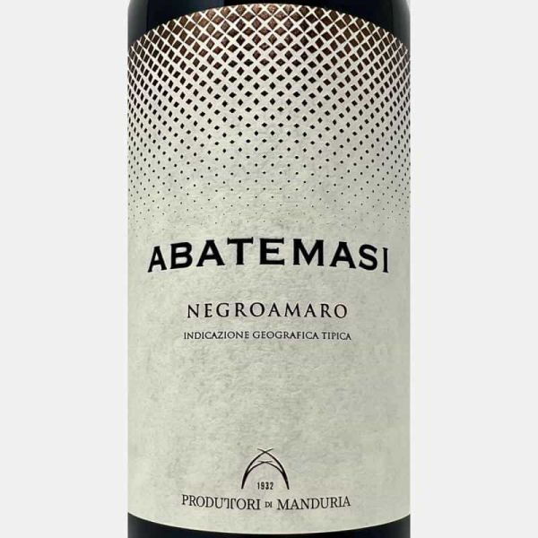 Negroamaro Abatemasi Salento IGP 2020 - Produttori di Manduria