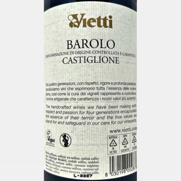 Barolo Castiglione DOCG 2019 - Vietti Barolo Castiglione DOCG 2019 - Vietti