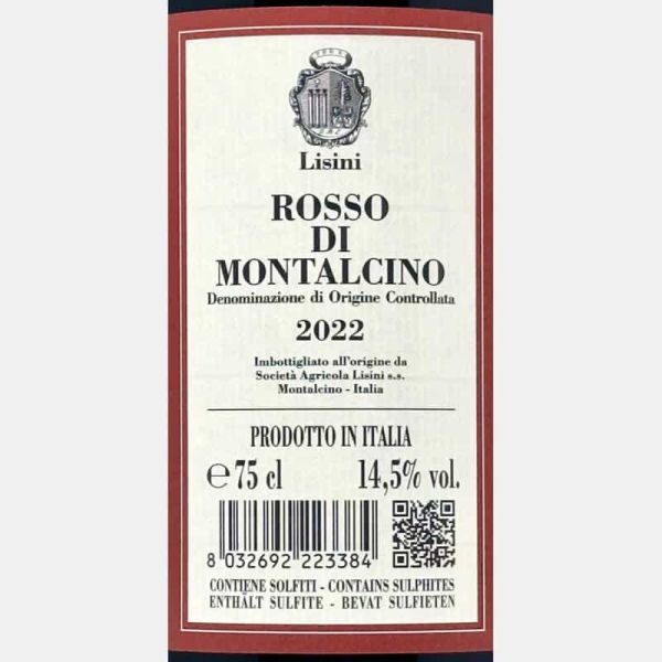 Rosso di Montalcino DOC 2022 - Lisini